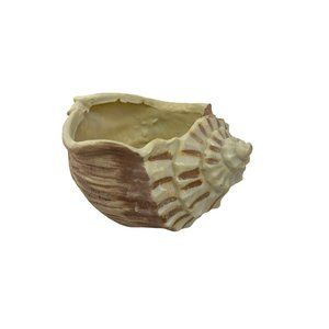 Resin Faux Seashell Planter